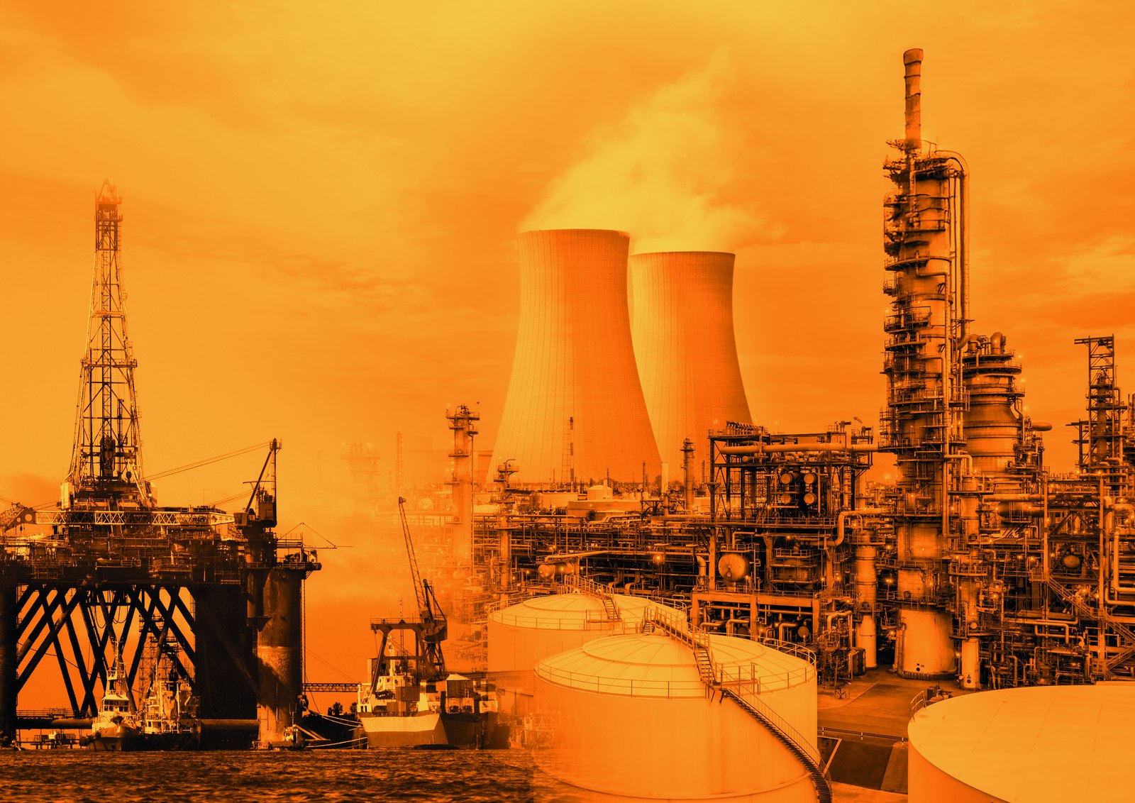 Refinería donde HERBERT realiza sellado de fugas en vivo